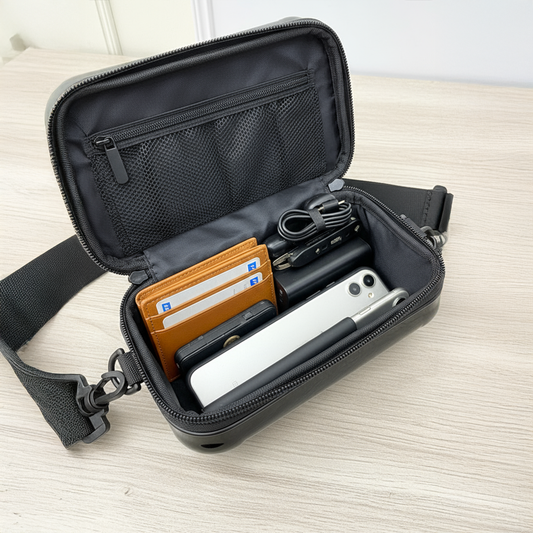 Mini Bolso Bandolera de Hombre Pasta Dura