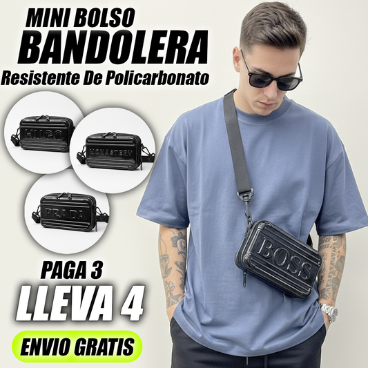 Mini Bolso Bandolera de Hombre Pasta Dura